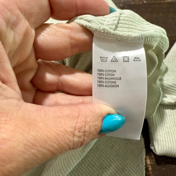 NWT Steele Urban Outfitters Harley Top in Dusted Sage Sz Medium - Picture 11 of 11